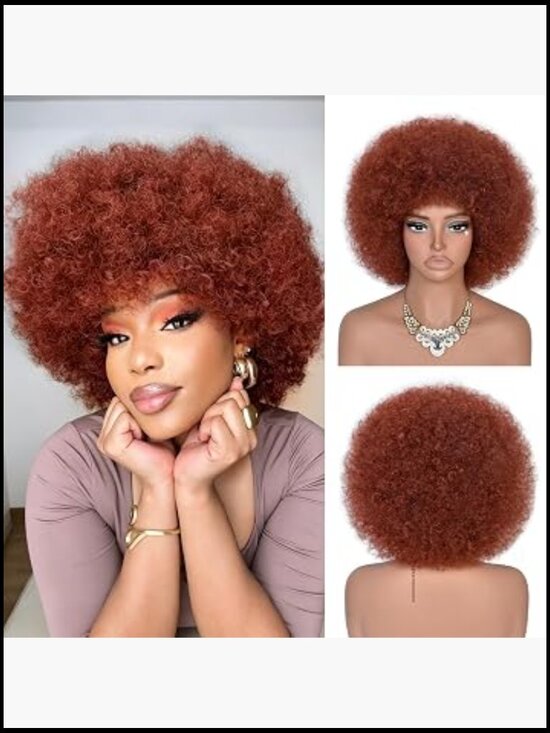 26 Inch Long Straight Layered Wig with Bangs Realistic Scalp Free Parting Heat main image 6